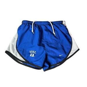 Nike Duke Blue Devils Womens Small Athletic Shorts Blue NCAA Dri-Fit Running Gym